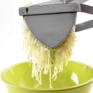 Norpro Stainless Steel Commercial Potato Ricer, 11.5in/29cm, Silver