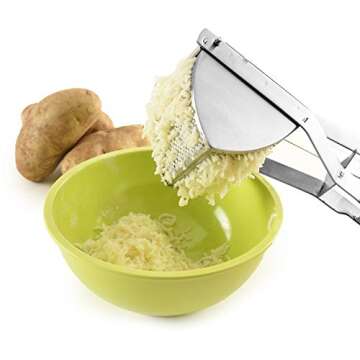 Norpro Stainless Steel Potato Ricer for Fluffy Mash