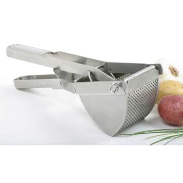 Norpro Stainless Steel Potato Ricer for Fluffy Mash
