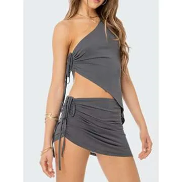 Trendy CSDAJIO Women's 2 Piece Summer Outfit Set