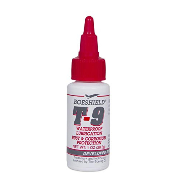 BOESHIELD T-9 Rust & Corrosion Protection/Inhibitor and Waterproof Lubrication, 1 oz liquid