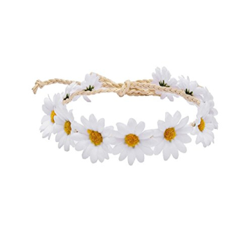Floral Fall Boho Sunflower Crown for Festivals and Weddings