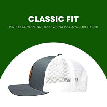 LINDO Trucker Hat - GO Outdoors (Gray/White)