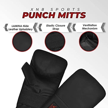 XN8 Punching Bag Set with Gloves for Kickboxing Training