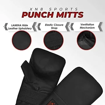 XN8 Punching Bag Set with Gloves for Kickboxing Training