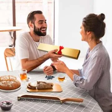 Uprichya Sourdough Bread Slicer for Right-Handed Bakers