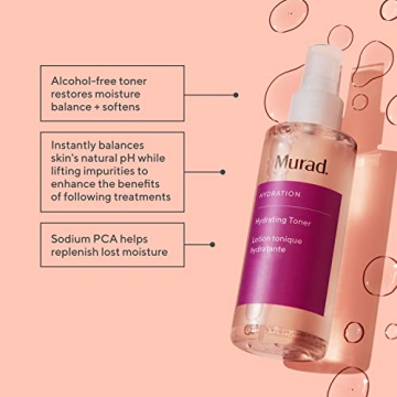 Murad Hydrating Toner - 6 Fl Oz Alcohol-Free Moisture Mist
