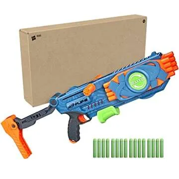 Nerf Elite 2.0 Flipshots Flip-16 Blaster with 16 Dart Barrels