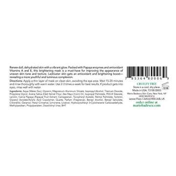 Mario Badescu Enzyme Revitalizing Mask - Infused with Nourishing Fruit Enzyme - Moisturizing Facial ...