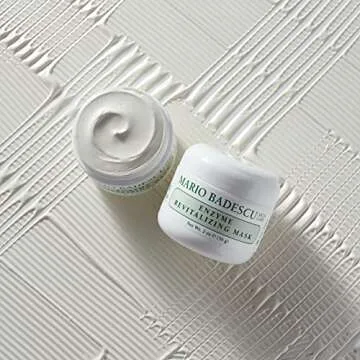 Mario Badescu Enzyme Revitalizing Mask - Infused with Nourishing Fruit Enzyme - Moisturizing Facial Mask for Radiant, Hydrated Skin and Revived Complexion - Ideal for Combination or Dry Skin