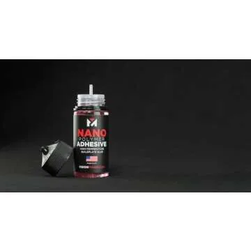 Nano Polymer Adhesive (120ml) - Ultimate 3D Printing Bed & Build Plate Adhesion - No Mess, Non-Toxic, Works for PLA, ABS, PEI, PEEK, Nylon, PC and More. Easy Application, Easy to Clean!