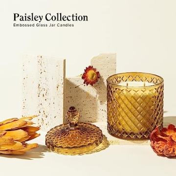 Large Wood Wick Jasmine Magnolia Candle - Eco-Friendly Gift