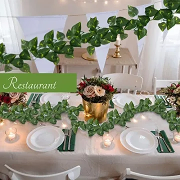Yatim 78-Ft Silk Ivy Vines for Stylish Home Decor