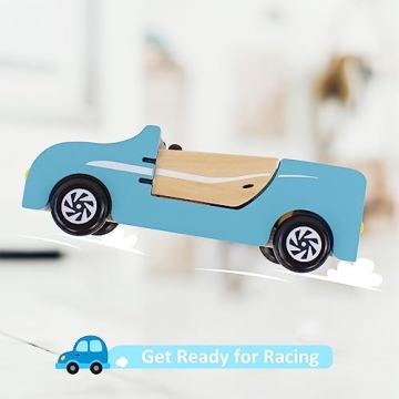 PairPear Family Car for Dolls - Imaginative Wooden Toy