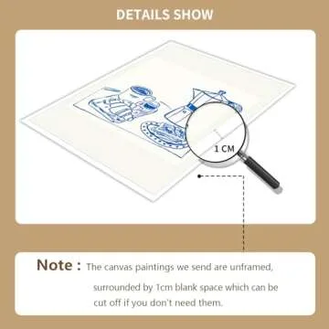 Cute Kitchen Canvas Wall Art Perfect for Food Lovers