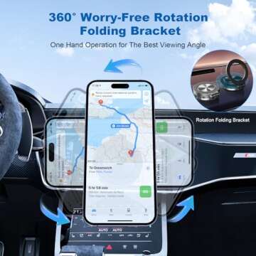 Secure Your Device with Electric Vacuum Car Mount
