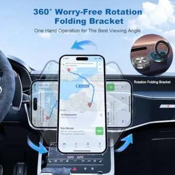 Secure Your Device with Electric Vacuum Car Mount
