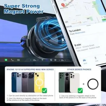 Secure Your Device with Electric Vacuum Car Mount