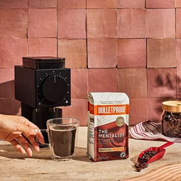 Bulletproof The Mentalist Medium-Dark Roast Bean Coffee Pack