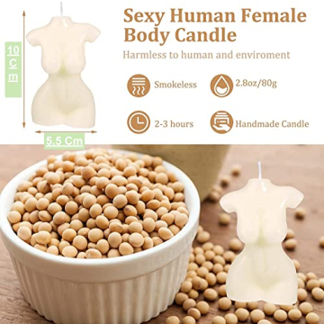 Elegant Bubble Candle Soy Wax for Home and Gifts