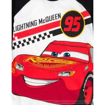 Disney Cars Toddler Boys Long Sleeve T-Shirts 2 Pack