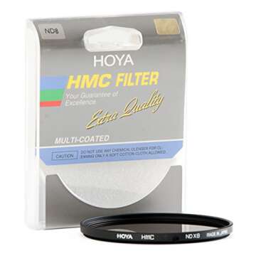 Enhance Your Photography with the Hoya 52 mm HMC NDx8 Screw-in Filter
