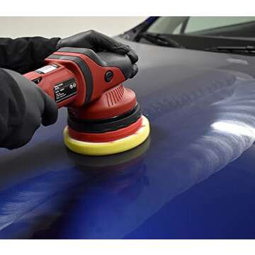 SONAX (04933410 Dual Action Polishing Pad, Yellow