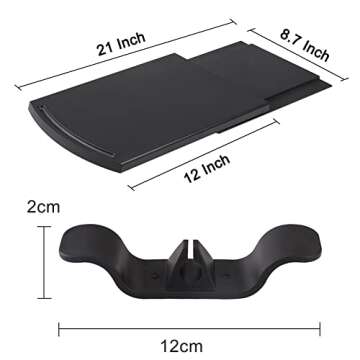 Zero Zoo Kitchen Caddy Sliding Tray - Sliding Coffee Maker and Appliance Slider for Space Saving Cou...