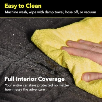 Meadowlark XL Dog Seat Cover - Heavy Duty Back Seat Protection