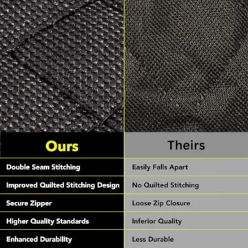 Meadowlark XL Dog Seat Cover - Heavy Duty Back Seat Protection