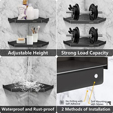 Corner Shower Caddy: Easy Installation & Stylish Design