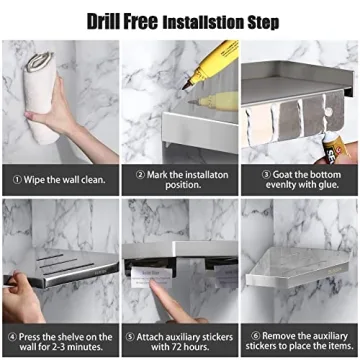 Corner Shower Caddy: Easy Installation & Stylish Design