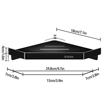 Corner Shower Caddy: Easy Installation & Stylish Design