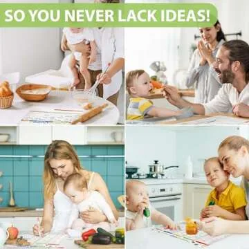 POCAZONE Baby First Foods Tracker Magnets - 101 Foods Checklist