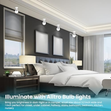 AlltroLite Portable COB LED Light Bulbs - Remote Controlled