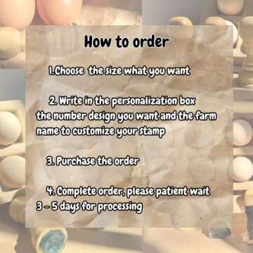 Customize EGG STAMP, Flat Rubber Stamp for Eggs, Custom Egg Stamp, Mini Egg Stamp For Farm, Fresh Egg Stamp