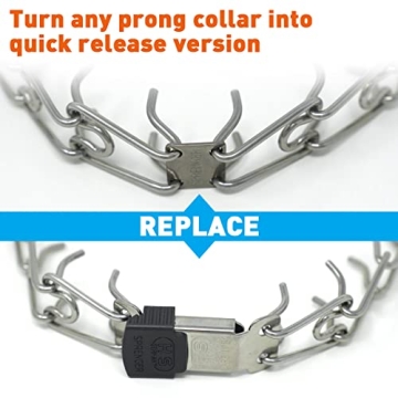 Herm Sprenger ClicLock Buckle for Prong Dog Collars