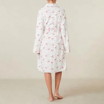 Cozy Cherry Print Kimono Robe for Women - IMISSILLEB