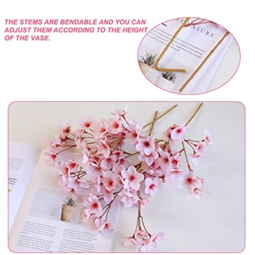 Silk Cherry Blossom Decor Set for Home and Events