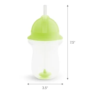 Munchkin Sippy Cup - Ideal Weighted Straw for Toddlers