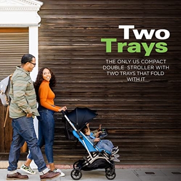 Joovy Kooper X2 Double Stroller for Easy Travel