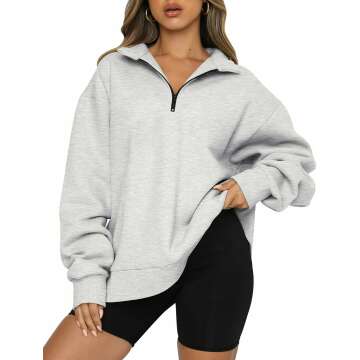 Trendy Queen Women's Oversized Sweatshirts - Fall Fashion Hoodies