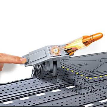 Matchbox Top Gun Aircraft Carrier Playset for Kids 4-8