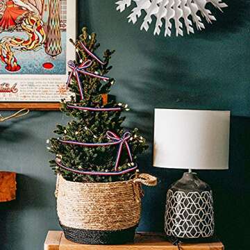 Red White Blue Striped Grosgrain Ribbon Use for Memorial Day Gift Wrapping, Party Decoration, DIY Crafting and Sewing (3/8 Inch x 50 Yard, Red, White, Blue)