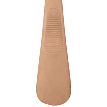 Mercer Culinary 18-8 Stainless Steel Plating Spoon, 7-7/8 Inch, Rose Gold