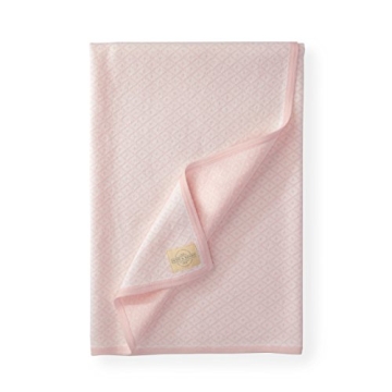 Hope & Henry Organic Baby Jacquard Sweater Blanket - Perfect for Newborns and Baby Showers
