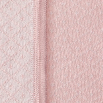 Hope & Henry Organic Baby Jacquard Blanket for Infants