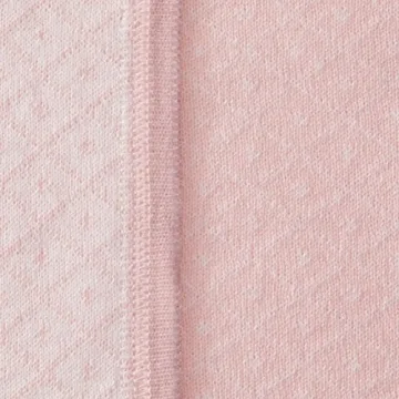 Hope & Henry Organic Baby Jacquard Blanket for Infants