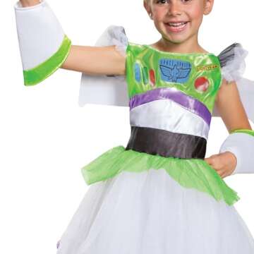 Disguise Buzz Tutu Deluxe Toy Story 4 Costume for Girls