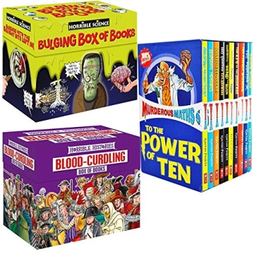 Horrible Collection 50 Books Set for Kids Learning Fun
